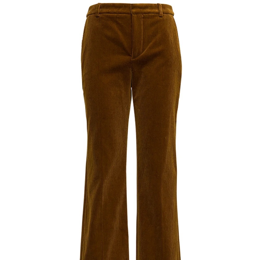 GORG $1,000 SAINT LAURENT BROWN CORDUROY BOOTCUT PANTS TROUSERS NEW